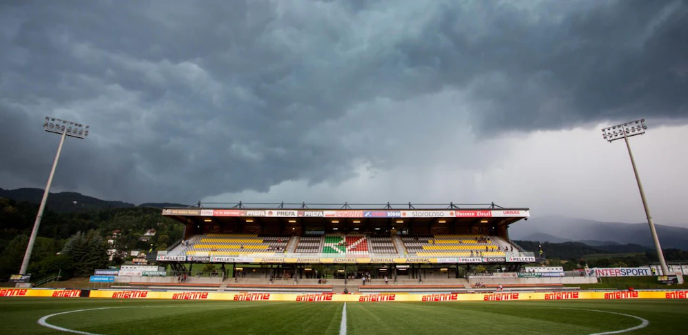 Das Austria-Gastspiel in Wolfsberg wackelt wegen eines Unwetters
