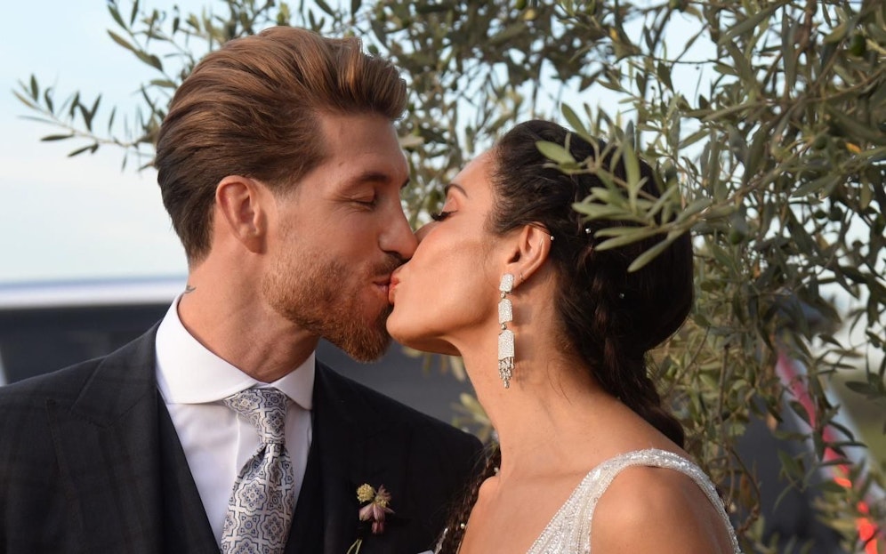 Sergio Ramos und seine Braut Pilar Rubio