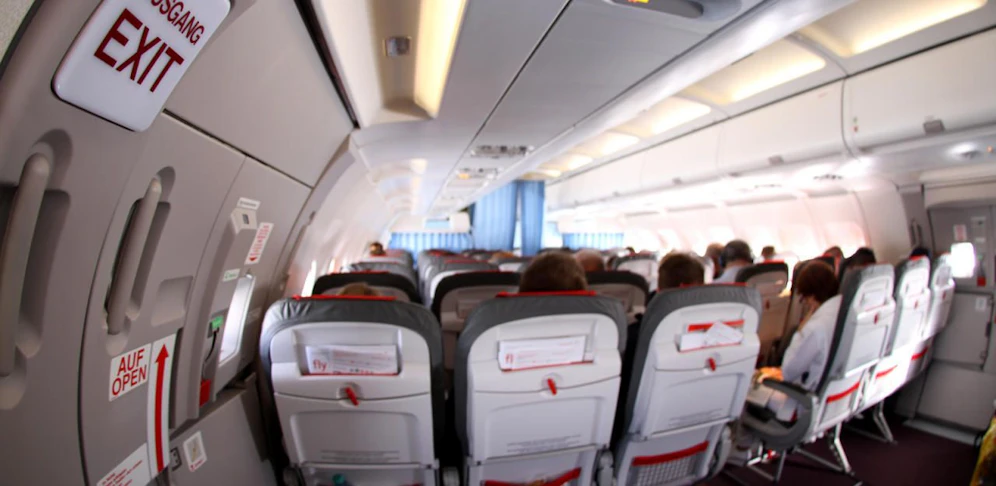 Blick in einen AUA-Airbus. Wegen Rauches an Bord kehrte der Flieger nach Schwechat zurück.
