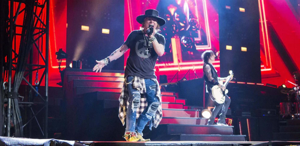 Guns n' Roses sorgen für Staus in Wien.