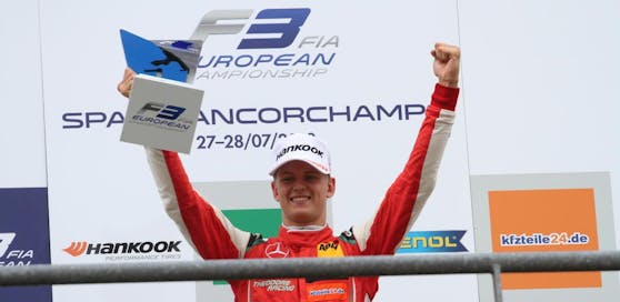 Mick Schumacher gewann das Formel-3-Rennen in Spa.