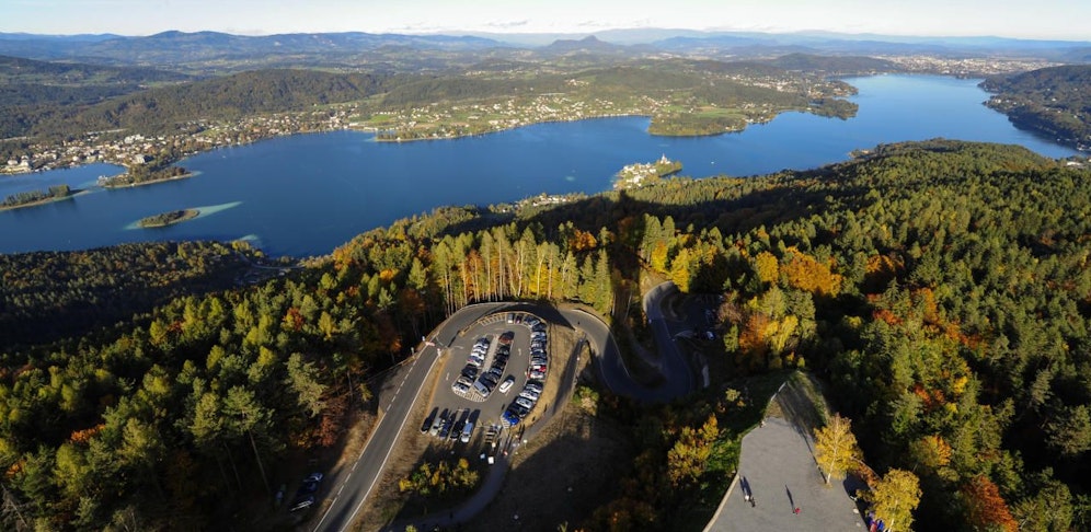 Ein Ausflug auf den Pyramidenkogel lohnt sich offenbar nicht nur untertags.