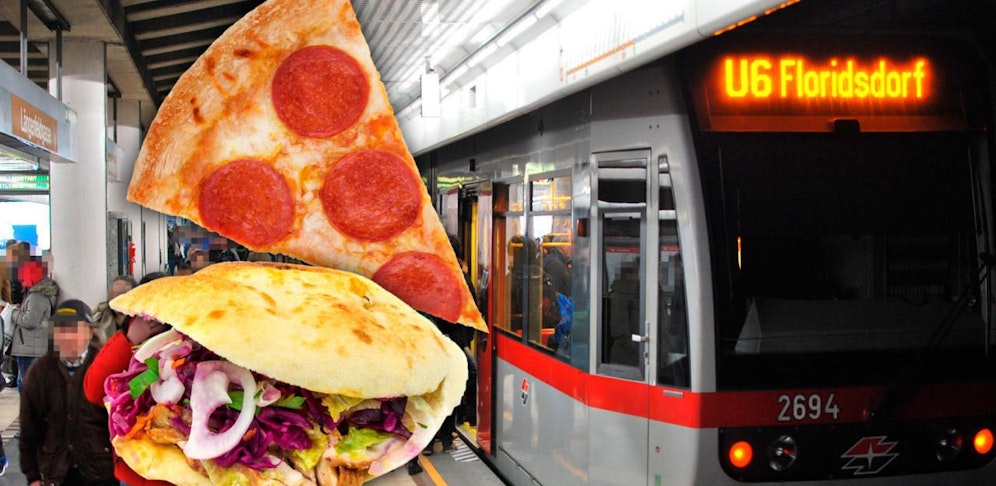 Pizza und Döner sollen in der U6 bald verboten sein.