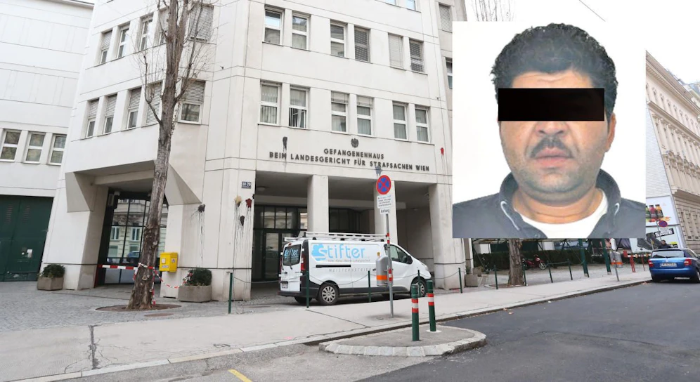 Gericht Wien: lange Haft für den Rumänen.