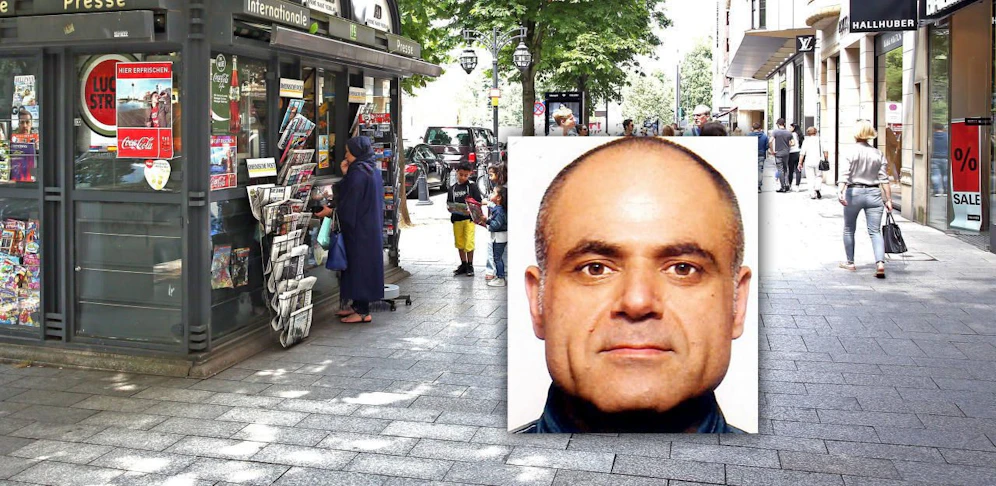 Mitten in Düsseldorf wurde die Frau erstochen. Nach Ali S. wird fahndet.