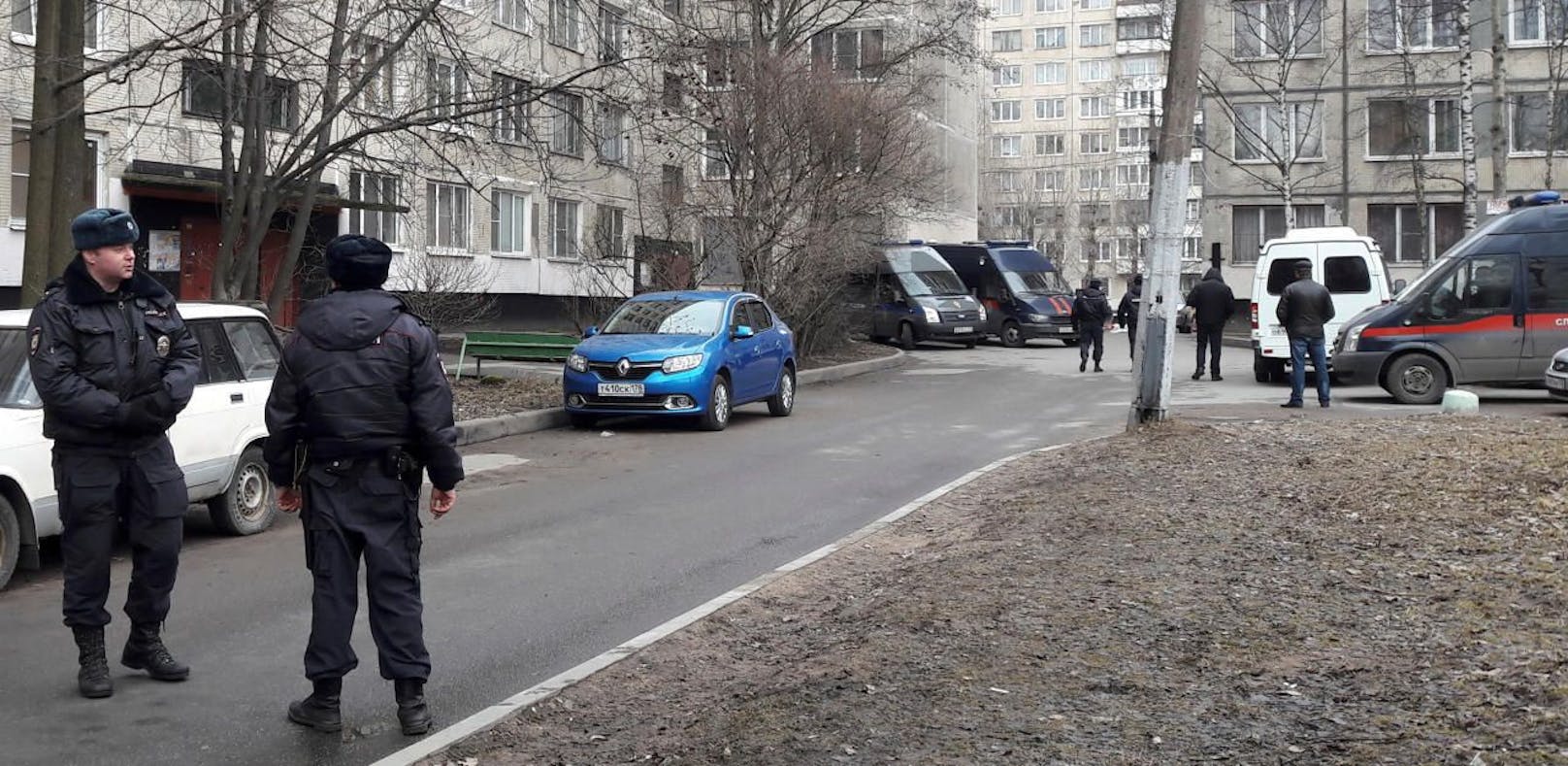 Bombe bei Razzia in St. Petersburg gefunden