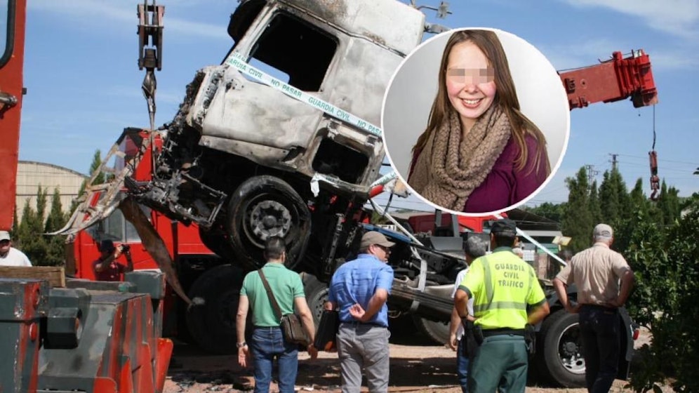 Der mutmaßliche Killer von Sophia soll den Lkw angezündet haben