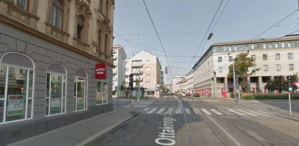 Blick in die Ottakringer Straße