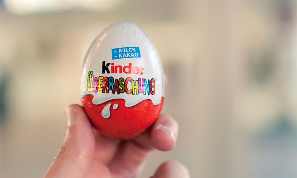 Der Mann verpackte das Marihuana in ein Überraschungsei