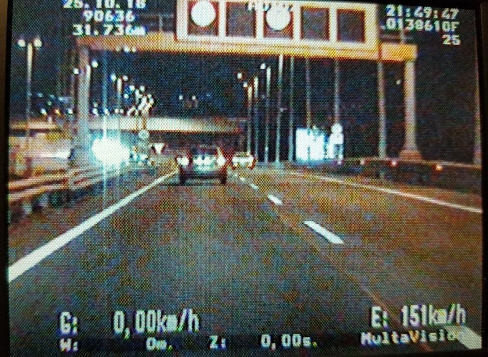 Der Raser war auf der A23 mit 151 km/h unterwegs