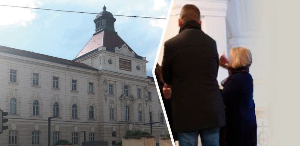 Die Stiefmutter und der 46-Jährige vor Gericht. 