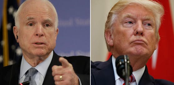 John McCain hat seinen republikanischen Parteikollegen Donald Trump im Visier.