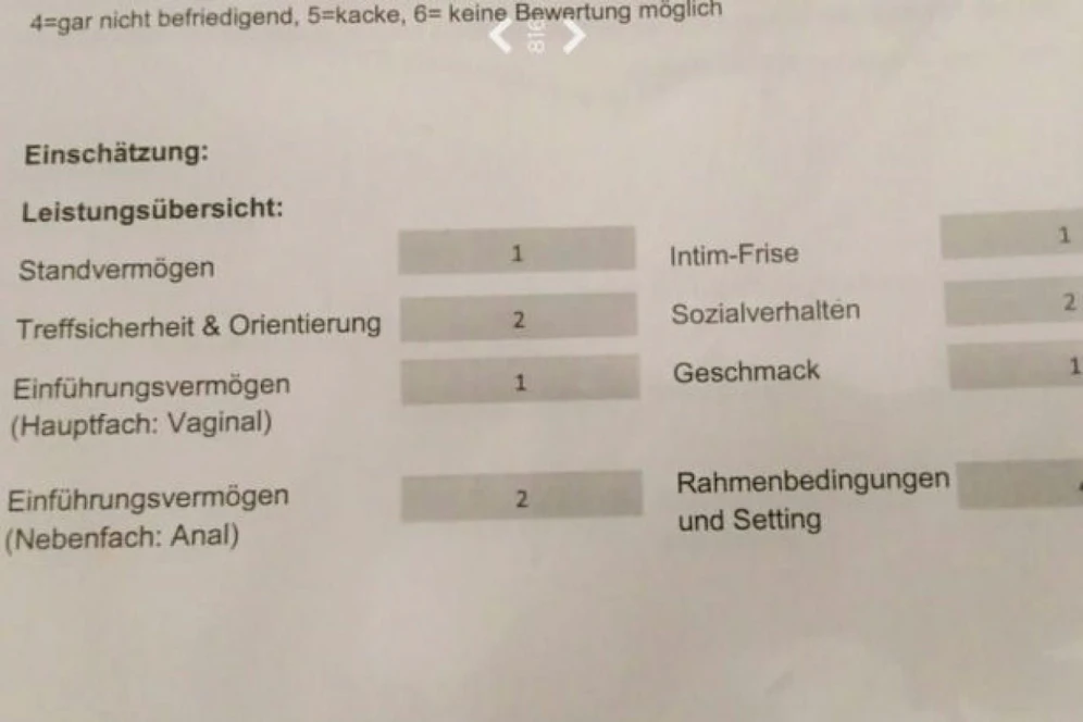 Gute Bewertungen für den jungen Mann.