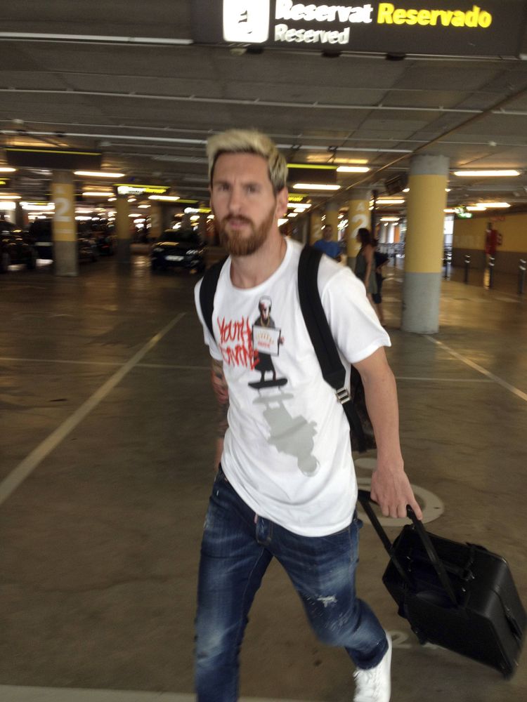 Lionel Messi Erklärt Warum Er Haare Blond Färbte – Sport Heute At