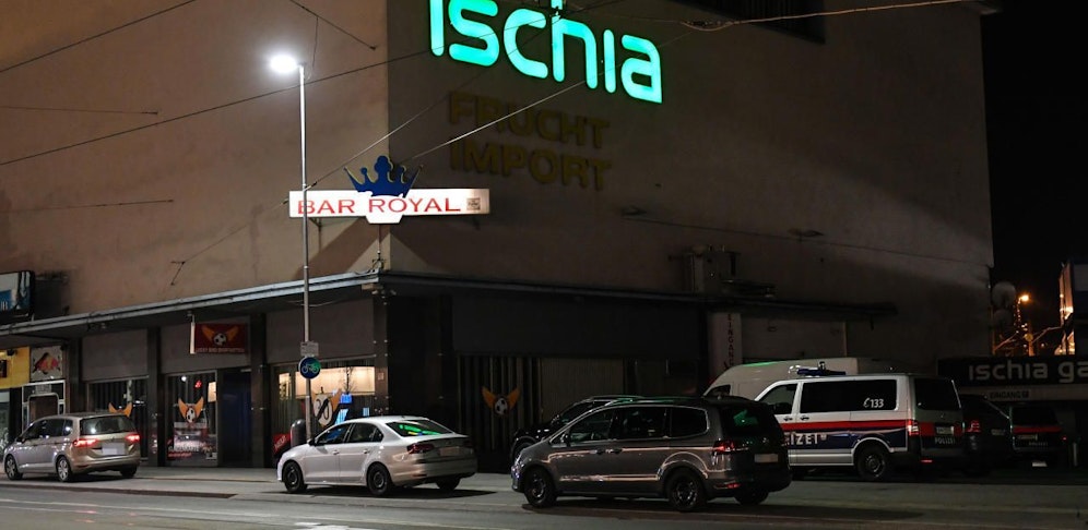 Die Polizei führte eine Kontrolle in einer Bar durch