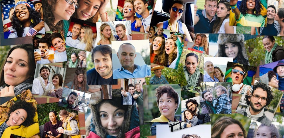 Im Schnitt merken Sie sich 5.000 Gesichter.