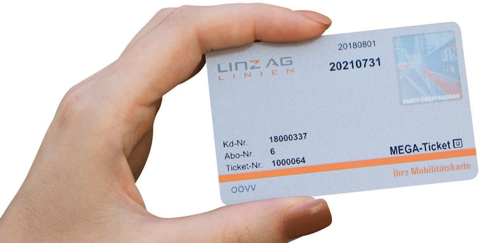 Ab Herbst gibt es die Jahreskarten der Linz AG im Scheckkartenformat.
