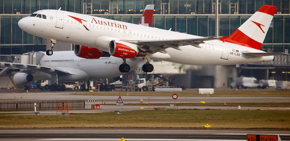 Ein Airbus A320 der AUA geriet in heftige Turbulenzen  fünf Leichtverletzte