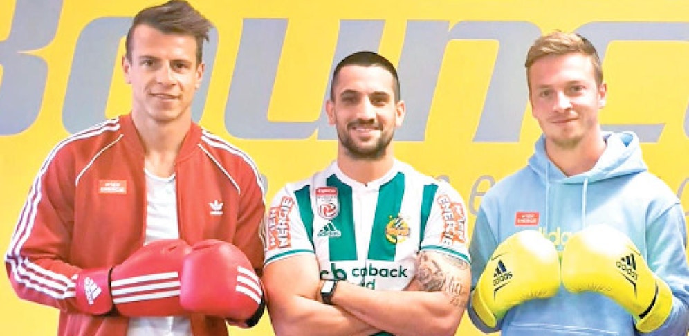 Stefan Schwab, Marcos Nader und Philipp Schobesberger