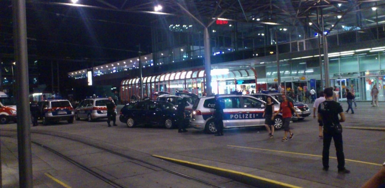Polizei-Razzia am Praterstern (Symbolbild). 