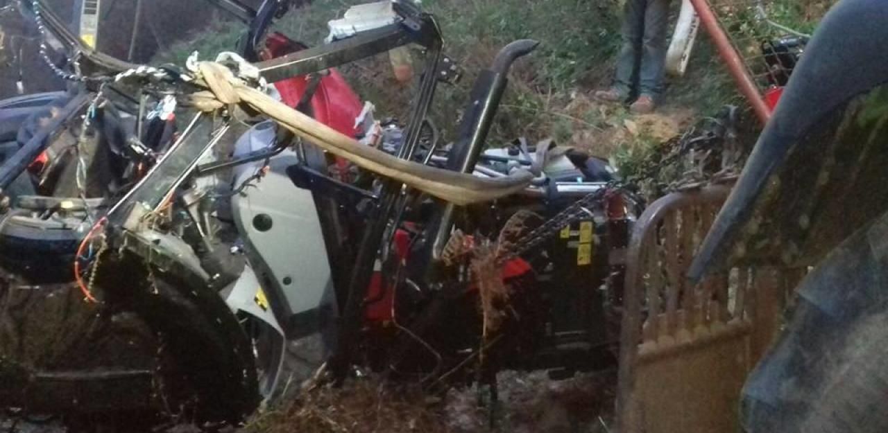 Heute.at - Traktor stürzt ab: Bub (8) rettet sich gerade noch