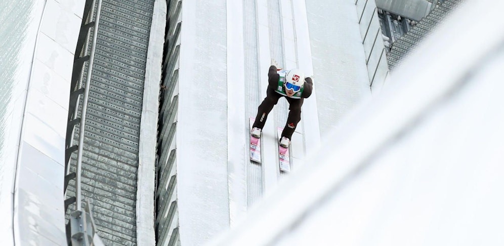  Daniel Andre Tande in Garmisch.