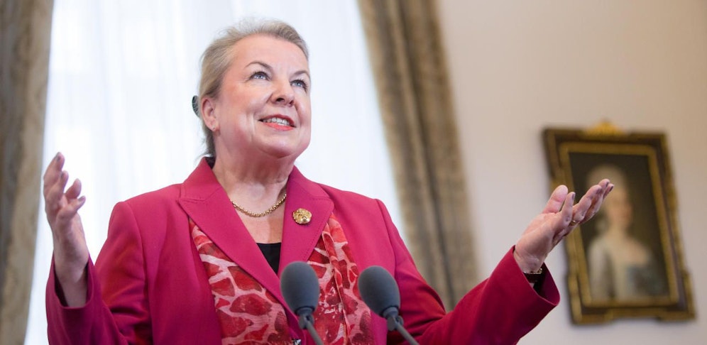 Gesundheitsministerin Beate Hartinger-Klein (FPÖ).