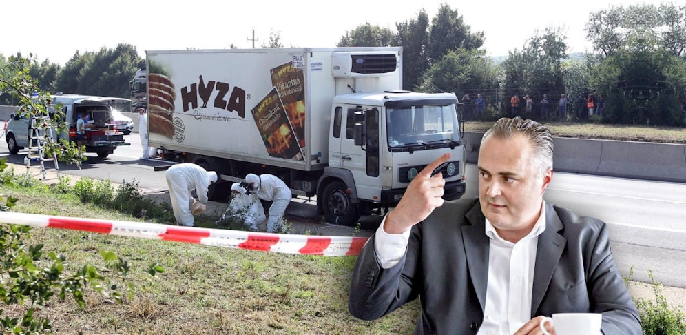 Verteidigungsminister Hans Peter Doskozil sprach mit "Heute" über seine Eindrücke der Schlepper-Tragödie auf der Ostautobahn.