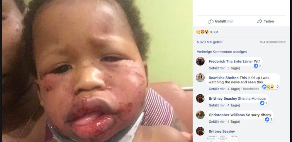 Wie soll eine Zweijährige allein einen solchen Schaden anrichten können?