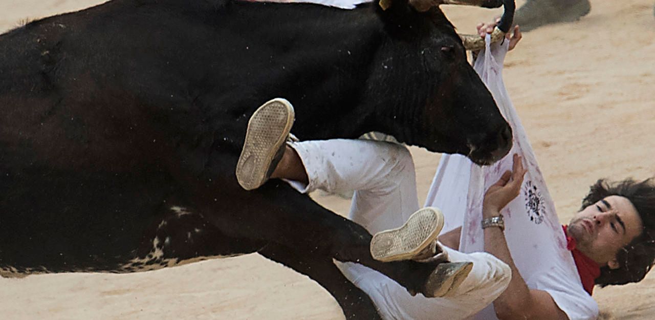 Heute.at - Mehrere Läufer bei Stierhatz aufgespießt