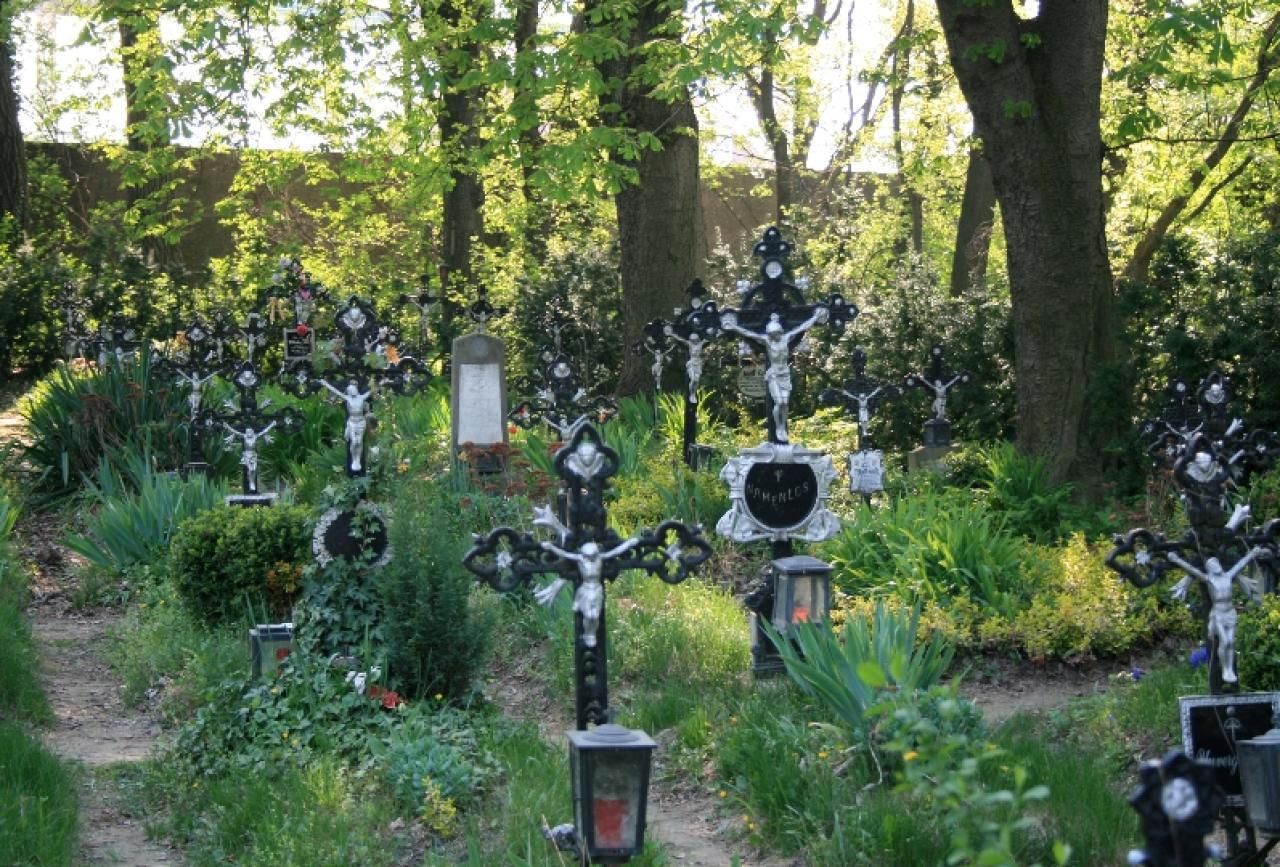Friedhof der Namenlosen - hier feierten Raver eine Party.
