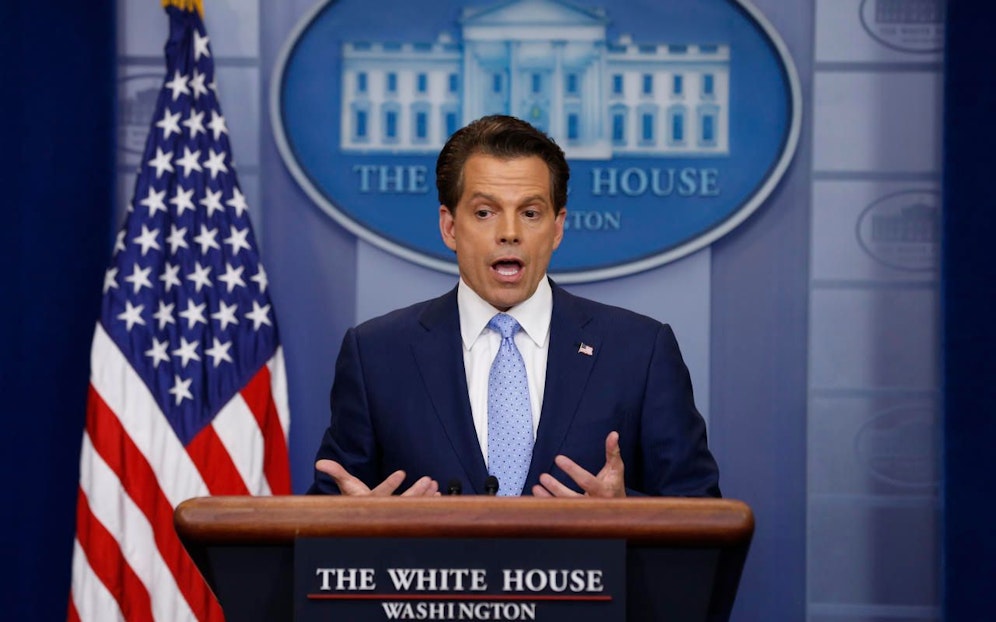 Anthony Scaramucci: Vulgäre Ausfälle im Gespräch mit Journalisten