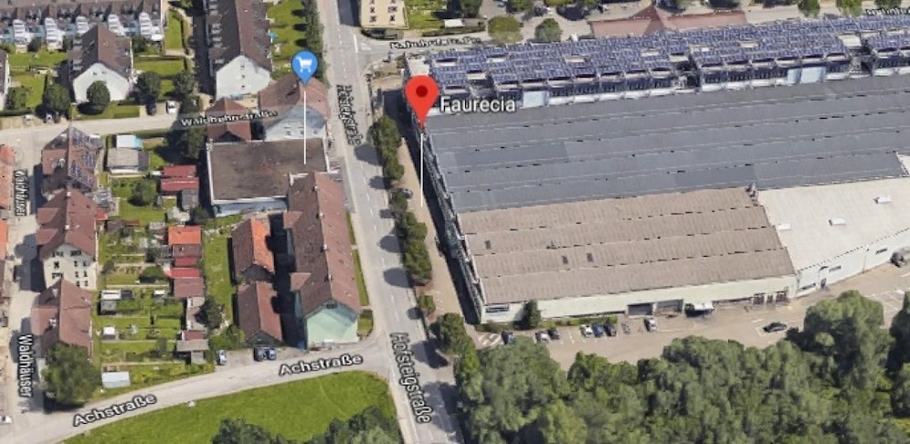 Auf Höhe der Hofsteigstraße 7 kam es zu dem Zusammenstoß. 