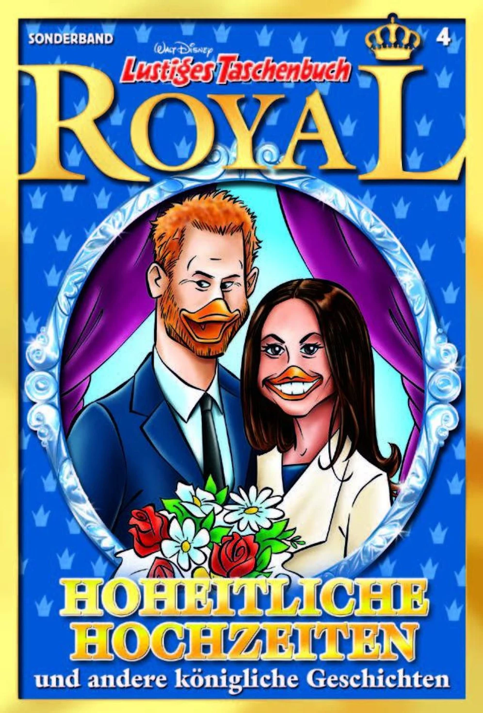 Lustiges Taschenbuch 492  Hoheitliche Hochzeiten und andere königliche Geschichten  Der Sonderband Royal 4 erscheint am 12. April 2018  Bildcredit: obs/Egmont Ehapa Media GmbH/Egmont Ehapa Media / Disney