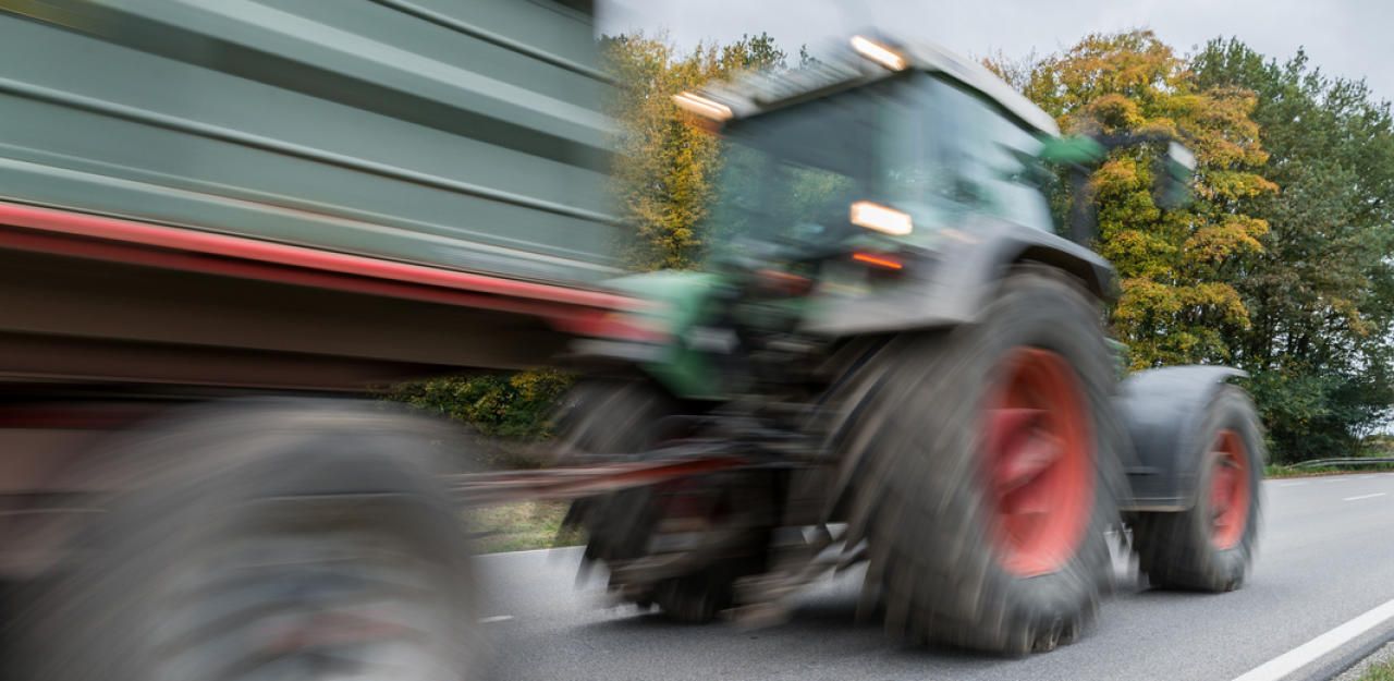 Der Mann verunglückte mit seinem Traktor tödlich.