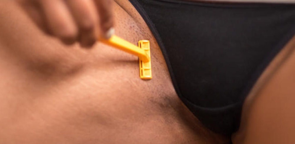 Haare im Schritt - für viele untragbar