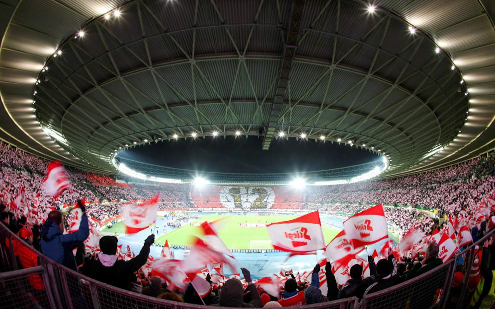 Das Ernst-Happel-Stadion in Wien