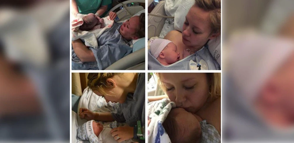 Hannah gab ihren kleinen Taggart zur Adoption frei.