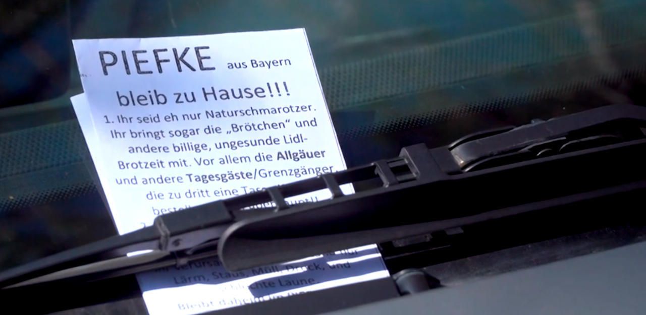 Heute.at - Piefke bleibt zu Hause – Wir wollen euch nicht!!