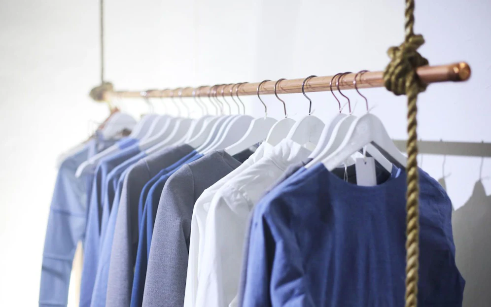 HANGERS WITH CLOTHES