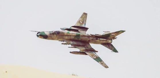 Eine Su-22 der syrischen Armee (Symbolbild).