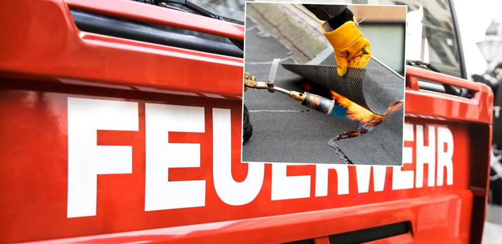 Mit einem Bunsenbrenner wollte ein Mühlviertler eine Leitung enteisen und löste so einen Brand aus.