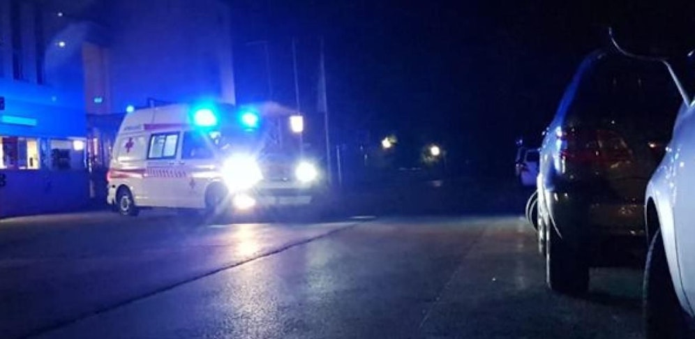 Die Sanitäter hatten alle Hände voll zu tun.