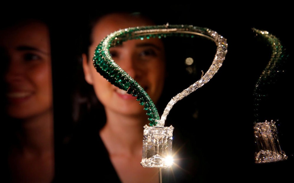 Rekord: Der "Creation 1" (163, 41 Karat) wurde in Genf um 28,7 Millionen Euro versteigert.