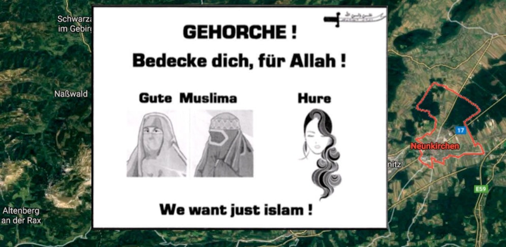 Dieser Islam-Flyer aus NÖ sorgt für viel Wirbel.
