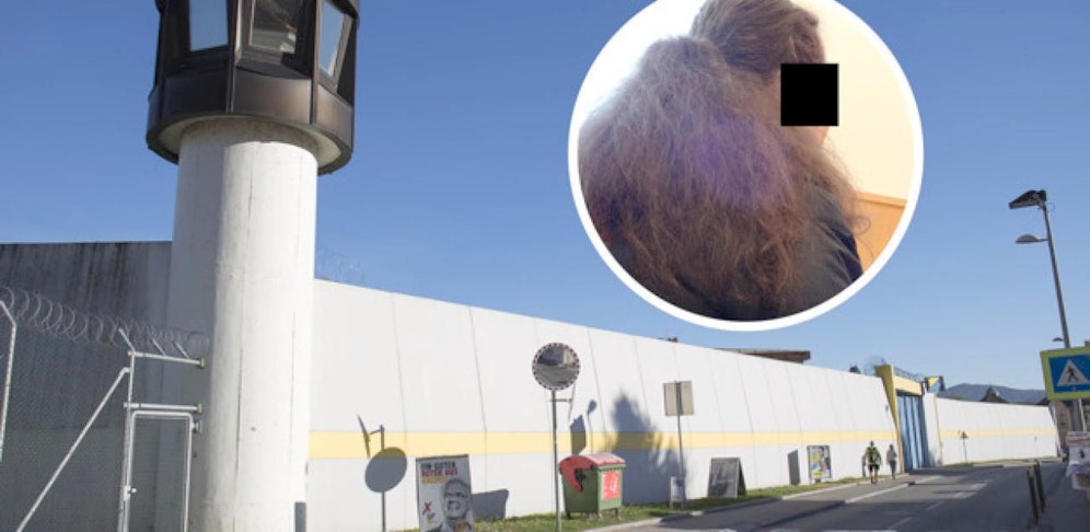 Der Angeklagte (49) vor Gericht (kl. Foto) sitzt im Gefängnis Stein.