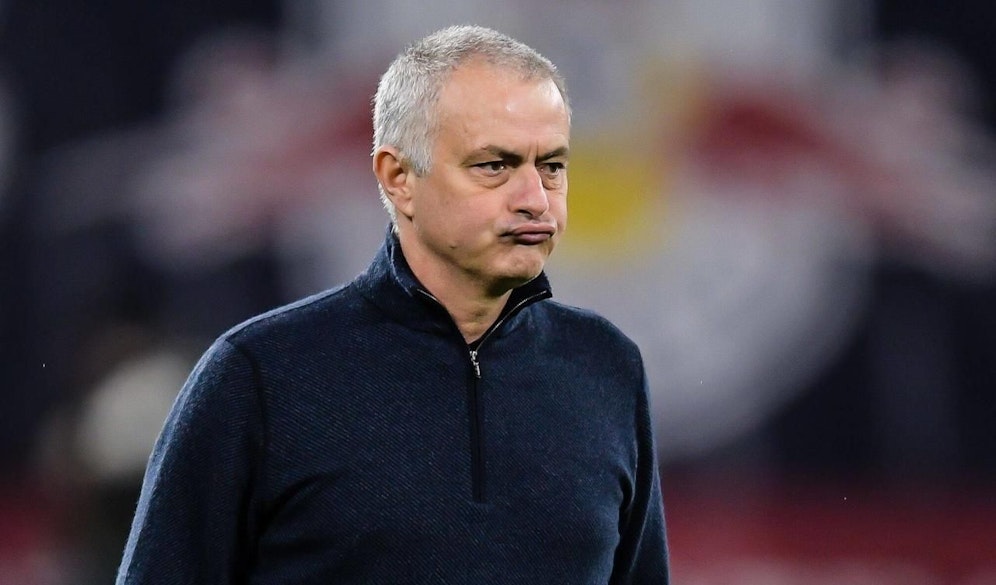 Jose Mourinho wurde beim Training erwischt. 