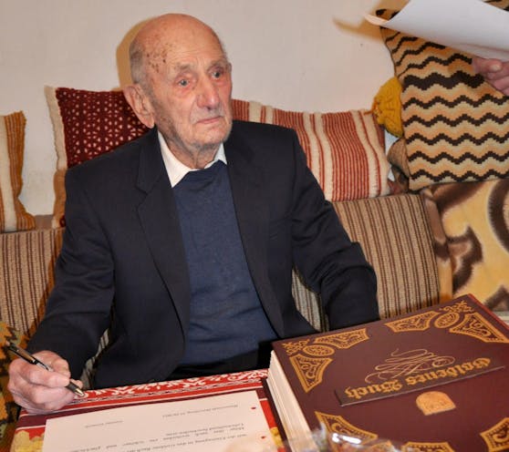 Gustav Gerneth starb eine Woche nach seinem 114. Geburtstag