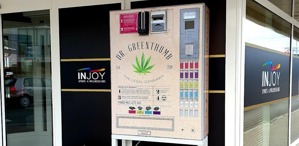 Der neue Automat in Tulln.