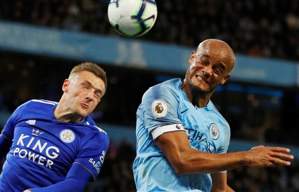 Kompany (r.) versenkte in Minute 70 einen Schuss im Kreuzeck.